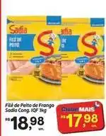 Fort Atacadista Sadia - filé de peito de frango oferta