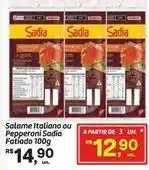 Fort Atacadista Sadia - salame italiano ou pepperoni oferta