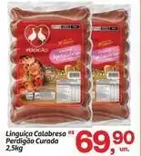 Fort Atacadista Perdigão - linguiça calabresa curada oferta