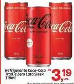 Fort Atacadista Original - refrigerante trad. e zero lata sleek oferta