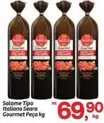 Fort Atacadista Seara - salame tipo italiano gourmet peça oferta