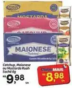 Fort Atacadista Ruah - catchup, maionese ou mostarda oferta