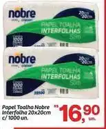 Fort Atacadista Nobre - papel toalha interfolha oferta