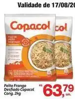 Fort Atacadista Copacol - peito frango desfiado oferta