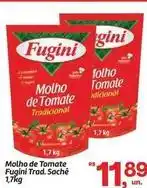 Fort Atacadista Fugini - molho de tomate trad. sachê oferta