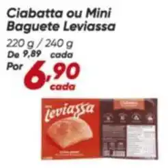 Dia Levisse - ciabatta ou mini baguete oferta