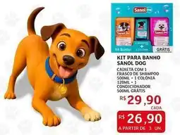 Assaí Atacadista Sanol - kit para banho oferta