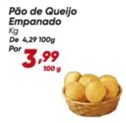 Dia De - pão de queijo empanado oferta