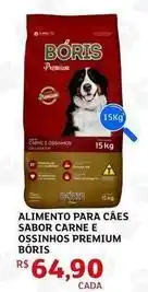 Assaí Atacadista Premium - alimento para cães sabor carne e ossinhos oferta