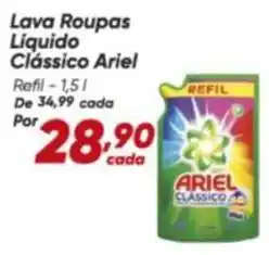Dia Ariel - lava roupas líquido clássico oferta