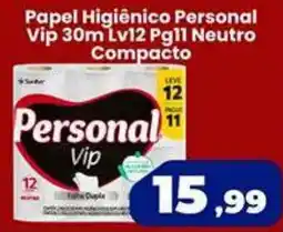 VN Autosserviço Papel Higiênico Personal Vip oferta