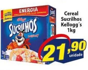 Vencedor Atacadista Cereal Sucrilhos Kellogg's 1kg oferta