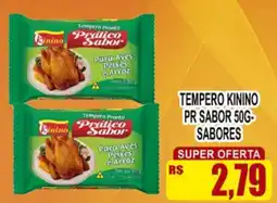 Supermercado leal Tempero kinino pr sabor 50g- sabores oferta