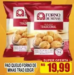 Supermercado leal Pao queijo forno de minas trad oferta