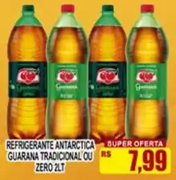 Supermercado leal Refrigerante antarctica guarana tradicional ou zero 2lt oferta