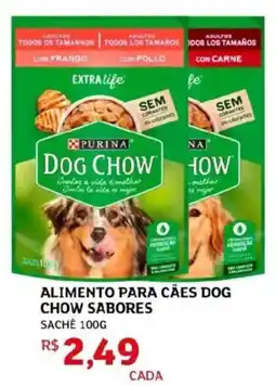 Assaí Atacadista alimento para cães dog chow sabores oferta