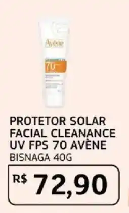 Assaí Atacadista Protetor solar facial cleanance uv fps 70 avène oferta