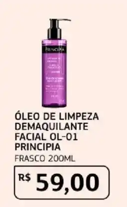 Assaí Atacadista óleo de limpeza demaquilante facial ol-01 principia oferta