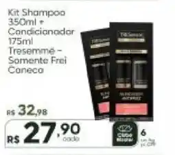 Master Supermercados Kit Shampoo Condicionador Tresemmé - Somente Frei Caneca oferta