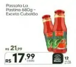 Master Supermercados Passata La Pastina 680g - Exceto Cubatão oferta