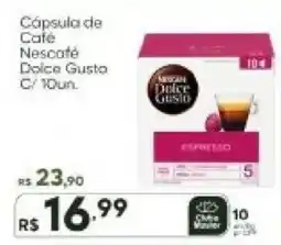 Master Supermercados Cápsula de Café Nescafé Dolce Gusto oferta