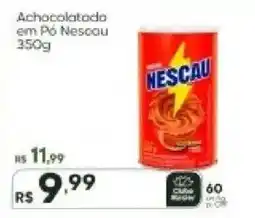 Master Supermercados Achocolatada em Pó Nescau oferta