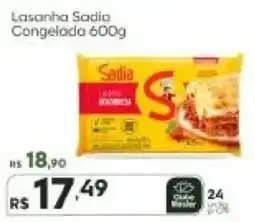 Master Supermercados Lasanha sadia oferta