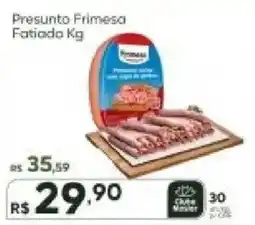 Master Supermercados Presunto Frimesa Fatiado Kg oferta