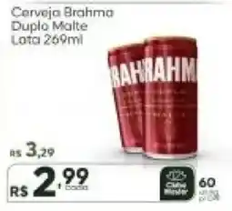 Master Supermercados Cerveja Brahma Duplo Malte oferta
