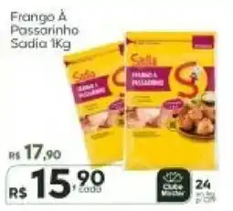 Master Supermercados Frango à Passarinho Sadia 1Kg oferta