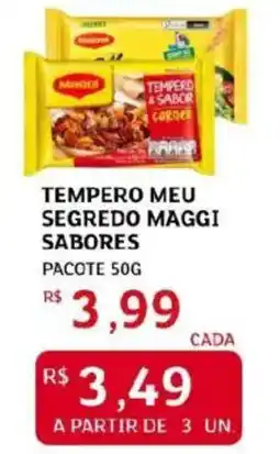 Assaí Atacadista Tempero meu segredo maggi sabores oferta