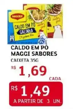 Assaí Atacadista Caldo em pó maggi sabores oferta