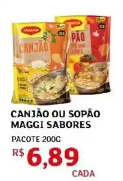 Assaí Atacadista Canjão ou sopão maggi sabores oferta