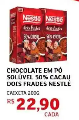 Assaí Atacadista Chocolate em pó solúvel 50% cacau dois fraades nestlé oferta