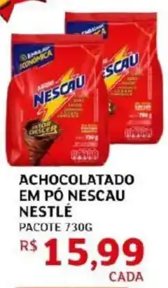 Assaí Atacadista Achocolatado em pó nescau nestlé oferta