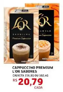 Assaí Atacadista Cappuccino premium l'or sabores oferta