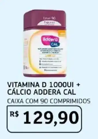 Assaí Atacadista vitamina d 1000ui + cálcio addera cal oferta
