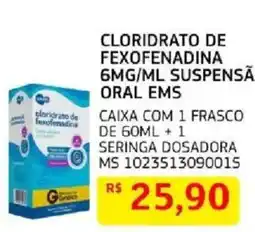 Assaí Atacadista Cloridrato de fexofenadina oferta