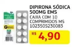 Assaí Atacadista dipirona sódica 500mg ems oferta