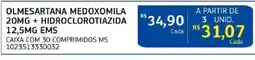 Assaí Atacadista Olmesartana medoxomila 20mg + hidroclorotiazida 12,5mg ems oferta