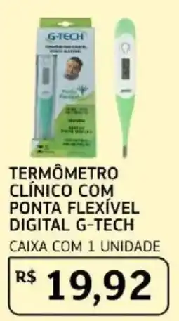 Assaí Atacadista Termômetro clínico com ponta flexível digital g-tech oferta