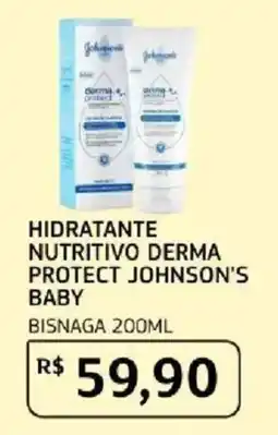 Assaí Atacadista Hidratante nutritivo derma protect johnson's baby oferta