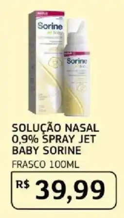 Assaí Atacadista solução nasal 0,9% spray jet baby sorine oferta