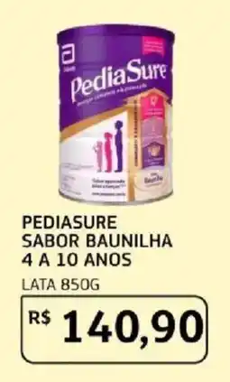Assaí Atacadista PediaSure sabor baunilha oferta