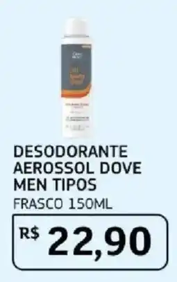 Assaí Atacadista Desodorante aerossol dove men tipos oferta