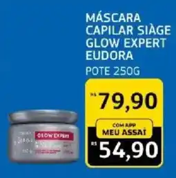 Assaí Atacadista Máscara capilar siage glow expert eudora oferta