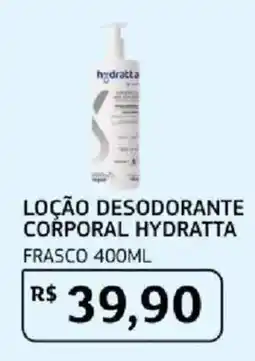 Assaí Atacadista Loção desodorante corporal hydratta oferta