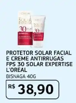 Assaí Atacadista protetor solar facial e creme antirrugas oferta