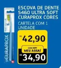 Assaí Atacadista escova de dente 5460 ultra soft curaprox cores oferta