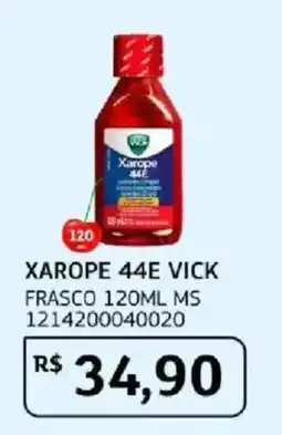 Assaí Atacadista Xarope 44e vick oferta